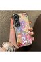 Tecno Camon 40 Pro 5g(Cm7) Compatible Acrylic Hard Back Panel with Silicone Edges and Pony Pattern Phone Case - 2