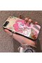 Pinkie Pie Pattern Phone Case with Acrylic Hard Back Panel and Silicone Edges, Compatible with iPhone 7 Plus/8 Plus - 3
