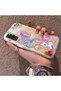 Pony Pattern Phone Case for Samsung Galaxy S20 Fe 4G/5G Compatible Acrylic Hard Back Panel with Silicone Edges - 3