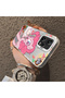 Xiaomi Redmi Note 12 Pro 5g Compatible Acrylic Hard Back Panel with Silicone Edges Pinkie Pie Patterned Phone Case - 4