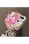 Pinkie Pie Patterned Phone Case with Silicone Edges and Acrylic Hard Back Panel Compatible with Samsung Galaxy A30/A20 - 4