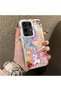 حافظة هاتف متوافقة مع Infinix Note 50 مصنوعة من الأكريليك الصلب مع لوحة خلفية من السيليكون وحواف منقوشة على شكل حصان - 2
