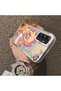 Samsung Galaxy A34 Compatible Acrylic Hard Back Panel Silicone Edged Applejack Patterned Phone Case - 4