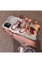 iPhone 12 Mini Compatible Acrylic Hard Back Panel with Silicone Edges Opaque Nezha Pattern Phone Case - 3