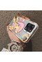 Phone Case for Xiaomi Redmi 12 4G/5G Compatible Acrylic Hard Back Panel with Silicone Edges Fluttershy Pattern - 5