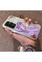 Samsung Galaxy S22 Ultra Compatible Acrylic Hard Back Panel with Silicone Edges Twilight Sparkle Patterned Phone Case - 3