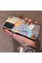 Samsung Galaxy A73 Compatible Acrylic Hard Back Panel with Silicone Edges Rainbow Dash Pattern Phone Case - 3