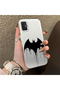 Samsung Galaxy A51 4g Compatible Acrylic Hard Back Panel Silicon Edges Batman Patterned Phone Case - 2