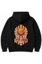 Pitch Legend – Vintage Football Heritage Back Print Graphic Hoodie