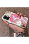 Infinix Smart 10 Compatible Acrylic Hard Back Panel with Silicone Edges Pinkie Pie Patterned Phone Case - 3