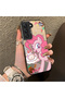 Pinkie Pie Patterned Phone Case with Silicone Edges and Acrylic Hard Back Panel Compatible with Samsung Galaxy S22 - 2