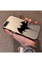 Batman Patterned Phone Case with Acrylic Hard Back Panel and Silicone Edges, Compatible with iPhone 7 Plus/8 Plus - 3