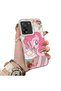 Xiaomi Mi 13T/Mi 13t Pro Compatible Acrylic Hard Back Panel with Silicone Edges Pinkie Pie Patterned Phone Case