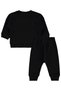 Cvl Printed Basic 6-18 Month Set - Black - 3