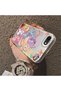 iPhone 7/8/Se 2020 2022 Compatible Acrylic Hard Back Panel with Silicone Edges Pony Pattern Phone Case - 5