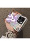 Oppo Reno14 Pro Compatible Acrylic Hard Back Panel with Silicone Edges Rarity Pattern Phone Case - 4