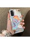 Rainbow Dash Pattern Phone Case with Oppo A55 4g Compatible Acrylic Hard Back Panel and Silicone Edges - 2