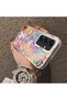 Samsung Galaxy S25 Compatible Acrylic Hard Back Panel Silicone Edged Phone Case with Pony Pattern - 4
