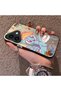 حافظة هاتف بنمط Rainbow Dash متوافقة مع iPhone 16، مصنوعة من الأكريليك الصلب مع حواف من السيليكون. - 3