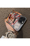 iPhone 15 Pro Compatible Acrylic Hard Back Panel with Silicone Edges Opaque Nezha Pattern Phone Case - 5