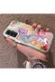 Samsung Galaxy A14 4G/5G Compatible Acrylic Hard Back Panel Silicone Edged Phone Case with Pony Pattern - 3
