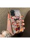 Samsung Galaxy A12/M12 Compatible Acrylic Hard Back Panel with Silicone Edges Opaque Nezha Pattern Phone Case - 2