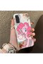 Pinkie Pie Pattern Phone Case for Samsung Galaxy S20 Fe 4G/5G Compatible Acrylic Hard Back Panel with Silicone Edges - 2