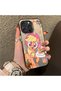 iPhone 16 Pro Compatible Acrylic Hard Back Panel with Silicone Edges Applejack Patterned Phone Case - 2