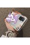 Xiaomi Redmi Note 12 Pro 4g Compatible Acrylic Hard Back Panel with Silicone Edges Rarity Pattern Phone Case - 4