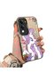 Vivo Y04 Compatible Acrylic Hard Back Panel with Silicone Edges Rarity Pattern Phone Case