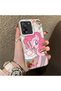 Xiaomi Mi 13T/Mi 13t Pro Compatible Acrylic Hard Back Panel with Silicone Edges Pinkie Pie Patterned Phone Case - 2