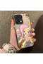 Fluttershy Pattern Phone Case for Oppo A6 Pro 4G/5G Compatible Acrylic Hard Back Panel with Silicone Edges - 2