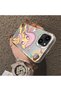 Fluttershy Pattern Phone Case with Acrylic Hard Back Panel and Silicone Edges Compatible with iPhone 14 Plus/15 Plus - 4