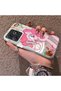 Pinkie Pie Patterned Phone Case with Silicone Edges and Acrylic Hard Back Panel Compatible with Realme C63 4G/C61 - 3