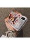 iPhone Xr Compatible Acrylic Hard Back Panel with Silicone Edges Opaque Nezha Pattern Phone Case - 4