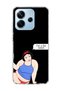Redmi Note 14 4g Compatible Palm Sun Wave Printed Transparent Phone Case