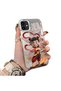iPhone 12 Mini Compatible Acrylic Hard Back Panel with Silicone Edges Opaque Nezha Pattern Phone Case