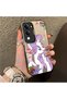 Vivo Y04 Compatible Acrylic Hard Back Panel with Silicone Edges Rarity Pattern Phone Case - 2