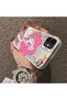 Pinkie Pie Patterned Phone Case with Acrylic Hard Back Panel and Silicone Edges Compatible with iPhone 11 - 5