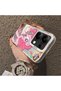 Xiaomi Poco M6 Pro 4g Compatible Acrylic Hard Back Panel with Silicone Edges Pinkie Pie Patterned Phone Case - 4