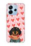 Redmi Note 14 4g Compatible Sunflower Watercolor Printed Transparent Phone Case