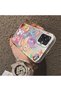 Samsung Galaxy A07 4g Compatible Acrylic Hard Back Panel with Silicone Edges and Pony Pattern Phone Case - 4