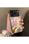iPhone 17 Pro Compatible Acrylic Hard Back Panel with Silicone Edges Fluttershy Pattern Phone Case - 2