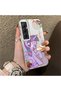 Realme C65 4g Compatible Acrylic Hard Back Panel with Silicone Edges Twilight Sparkle Patterned Phone Case - 2