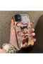 iPhone 11 Compatible Acrylic Hard Back Panel with Silicone Edges Opaque Nezha Pattern Phone Case - 3