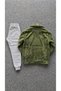 Buttoned Pocketed Plush Shirt Jacket and Jogger Sweatpants Set Combination - 4