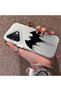 iPhone 16 Plus Compatible Acrylic Hard Back Panel with Silicone Edges Batman Patterned Phone Case - 3
