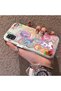 Samsung Galaxy A31 Compatible Acrylic Hard Back Panel Silicone Edged Phone Case with Pony Pattern - 3
