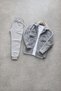 Buttoned Pocketed Plush Shirt Jacket and Jogger Sweatpants Set Combination