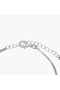 Silver Tone Bow Accent Bracelet - 4
